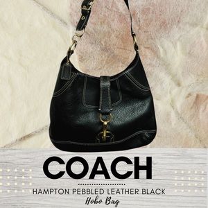 Coach Hampton Pebbled Leather Hobo